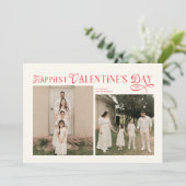 Modern Family 5 Photos Happiest Valentines Day シーズンカード (スタンド正面)