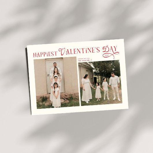 Modern Family 5 Photos Happiest Valentines Day シーズンカード
