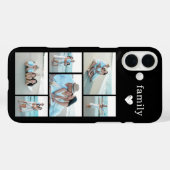 Modern Family 6 Photo Black Case-Mate iPhoneケース (裏面 (横))