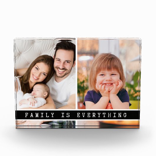Modern Family Is Everything 引用 コラージュ フォトブロック (正面)