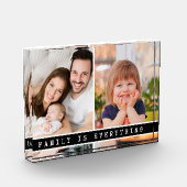 Modern Family Is Everything Quote 2 Collage  フォトブロック (左)