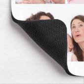 Modern Family Love Quote Photo Collage マウスパッド (コーナー)