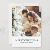 Modern Family Photo And Merry Christmas (正面)