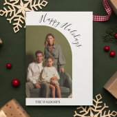 Modern Family Photo Christmas Card  シーズンカード