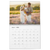 Modern Family Photo Collage カレンダー (3月 2026)