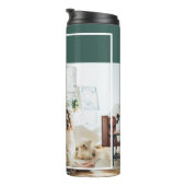 Modern Family Photo | Joyful Merry Blessed | Green タンブラー (回転右)