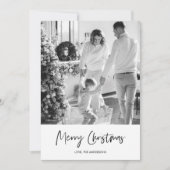 Modern Family Photo | Merry Christmas | Holiday (正面)