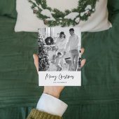 Modern Family Photo | Merry Christmas | Holiday