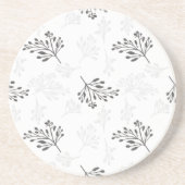 Modern Farmhouse Decorative Coaster - Rustic Chic コースター (正面)