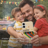 Modern Father's Day Star Design Case   Case-Mate iPhoneケース
