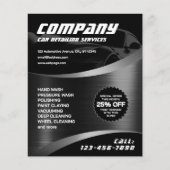 Modern faux metallic automotive チラシ (正面)