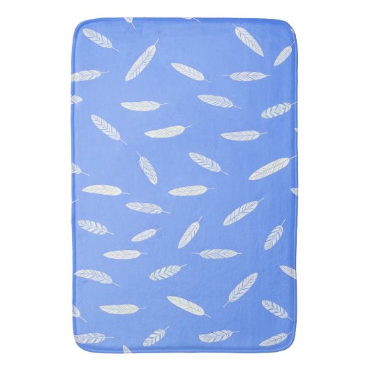 Modern Feathers Luxury Boho Collection バスマット (正面縦)