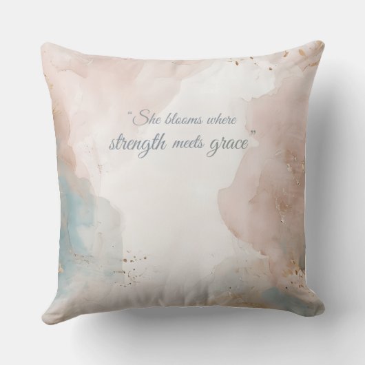 Modern Feminine  クッション (裏面)