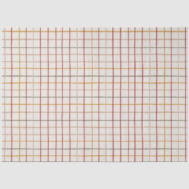 Modern Festive Colorful Grid  薄葉紙