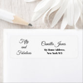 Modern Fifty and Fabulous Bold 50th Birthday Party ラベル (インサイチュ)