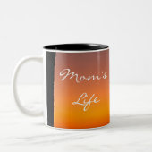 Modern First Mother’s Day Mug - Sunset ツートーンマグカップ (左)