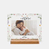 Modern  First Mother's Day Photo Acrylic Gift アクリルサイン (正面)