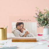 Modern  First Mother's Day Photo Acrylic Gift アクリルサイン (ウェディング)