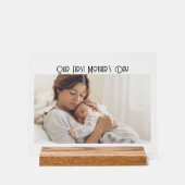 Modern  First Mother's Day Photo Acrylic Gift Sign アクリルサイン (正面)