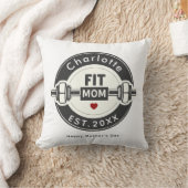 Modern Fit Mom Mothers Day Pillow Gift クッション (ブランケット)