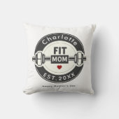 Modern Fit Mom Mothers Day Pillow Gift クッション (正面)