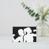 Modern Fitness Coach And Trainer 名刺 (スタンド正面)