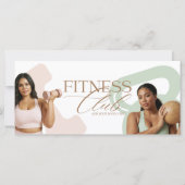 Modern Fitness Personal Trainer Gift Certificate (正面)