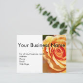 Modern Flora Business Card Template ポストカード (スタンド正面)