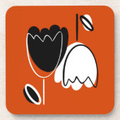 Modern Floral  コースター (正面)