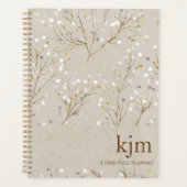 Modern Floral プランナー手帳 (正面)