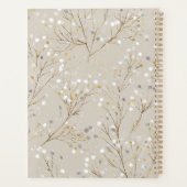 Modern Floral プランナー手帳 (裏面)