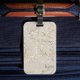Modern Floral ラゲッジタグ