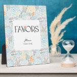 Modern Floral Colorful Baby In Bloom Baby Shower フォトプラーク<br><div class="desc">Celebrate your special day with our Modern Floral Baby Shower Collection – perfect for a girl baby shower or a gender neutral baby shower. Featuring a soft floral background with fresh, natural beauty, this elegant design brings a cheerful and timeless touch to your event. The combination of trending modern fonts...</div>