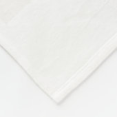 Modern Floral Design  フリースブランケット (角)