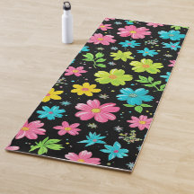 Modern floral geometric modern pattern colorful