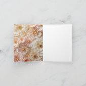 Modern Floral Invitation Card Elegant Botanical We 招待状 (内部)