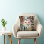 Modern Floral Multi-Photo Custom Mother's Day クッション (椅子)