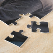 Modern Floral Multi-Photo Custom Mother's Day  ジグソーパズル (側面)