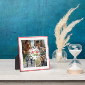 Modern Floral Multi-Photo Custom Mother's Day フォトプラーク (インサイチュ)