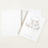 Modern Floral New Year New Me Planner プランナー手帳 (ディスプレー)