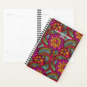 Modern Floral Pattern Custom Planner プランナー手帳 (ディスプレー)