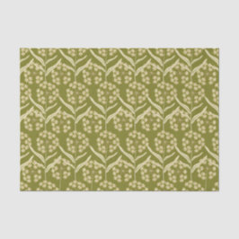 Modern Floral Pattern: White Umbel Flowers 薄葉紙