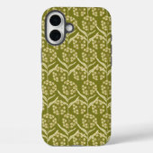 Modern Floral Pattern: White Umbel Flowers Case-Mate iPhoneケース (裏面)