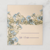 Modern Floral Wedding Place Cards プレイスカード (外部開封)