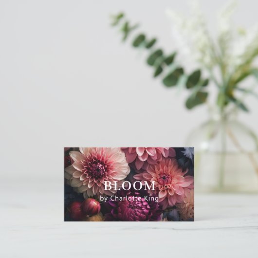 Modern Flower  名刺 (スタンド正面)