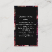 Modern Flower  名刺 (裏面)