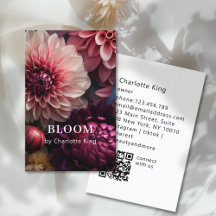 Modern Flower QR Code