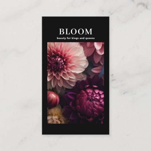 Modern Flower Salon 名刺 (正面)