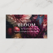 Modern Flower Salon Loyalty 名刺 (正面)