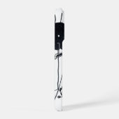 Modern flowers iPhoneケース (右側面)